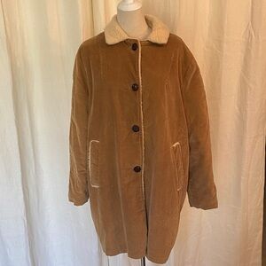 Fingerhut Sherpa Fleece Lined Jacket Coat